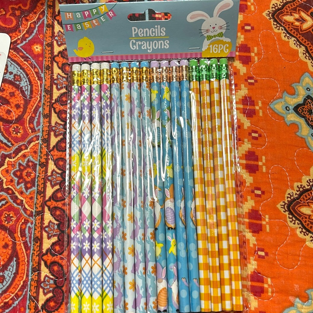 Easter pencils